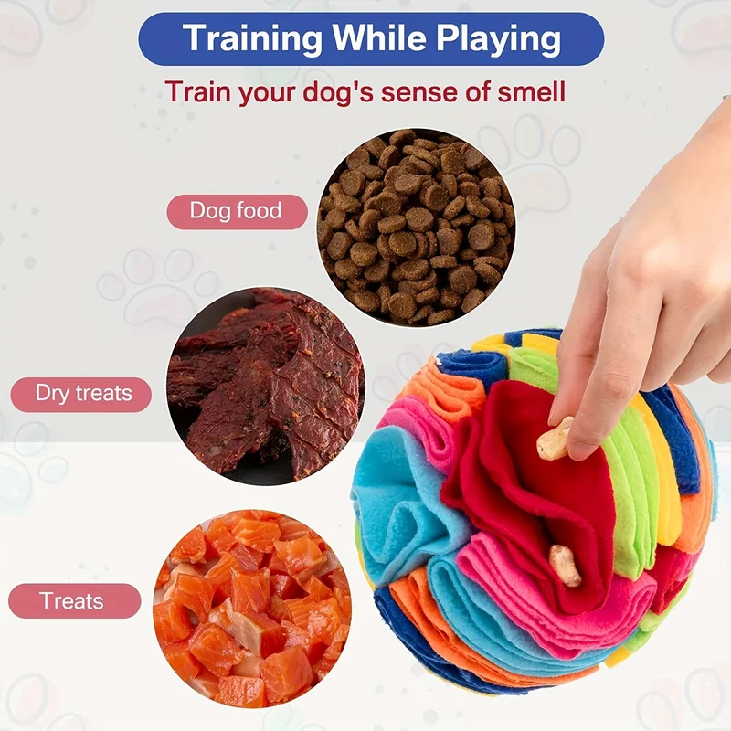 Indestructible Dog Chew Toy - ألعاب تفاعلية للكلاب، كرة شم للكلاب