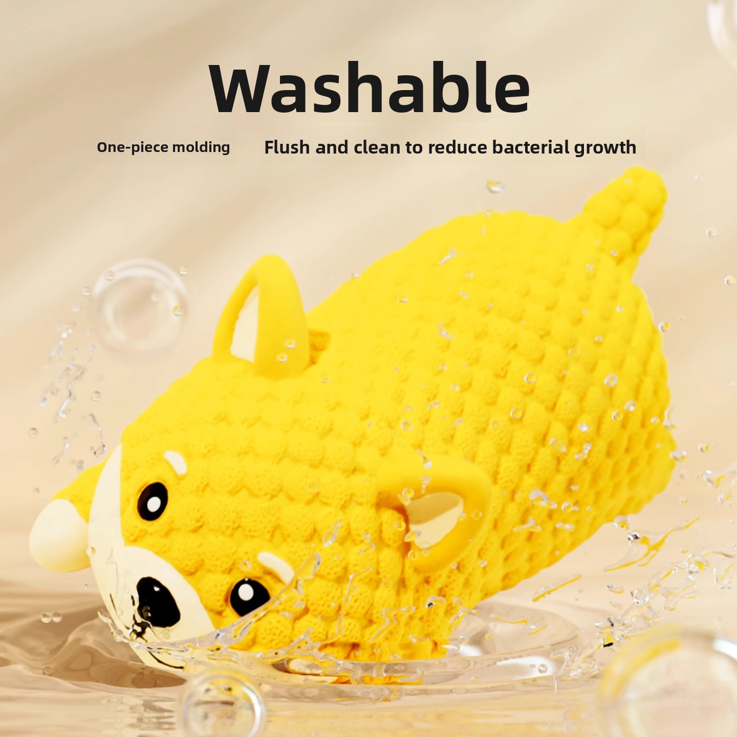 لعبة مضغ للكلاب على شكل دب من  - مراجعة Interactive Squeaky Plush Dog Toy وسعره
